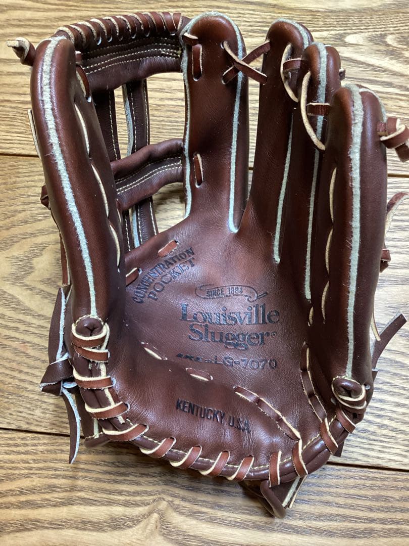 【美品】ルイスビルスラッガー 軟式 グローブ LOUISVILL SLUGGER
