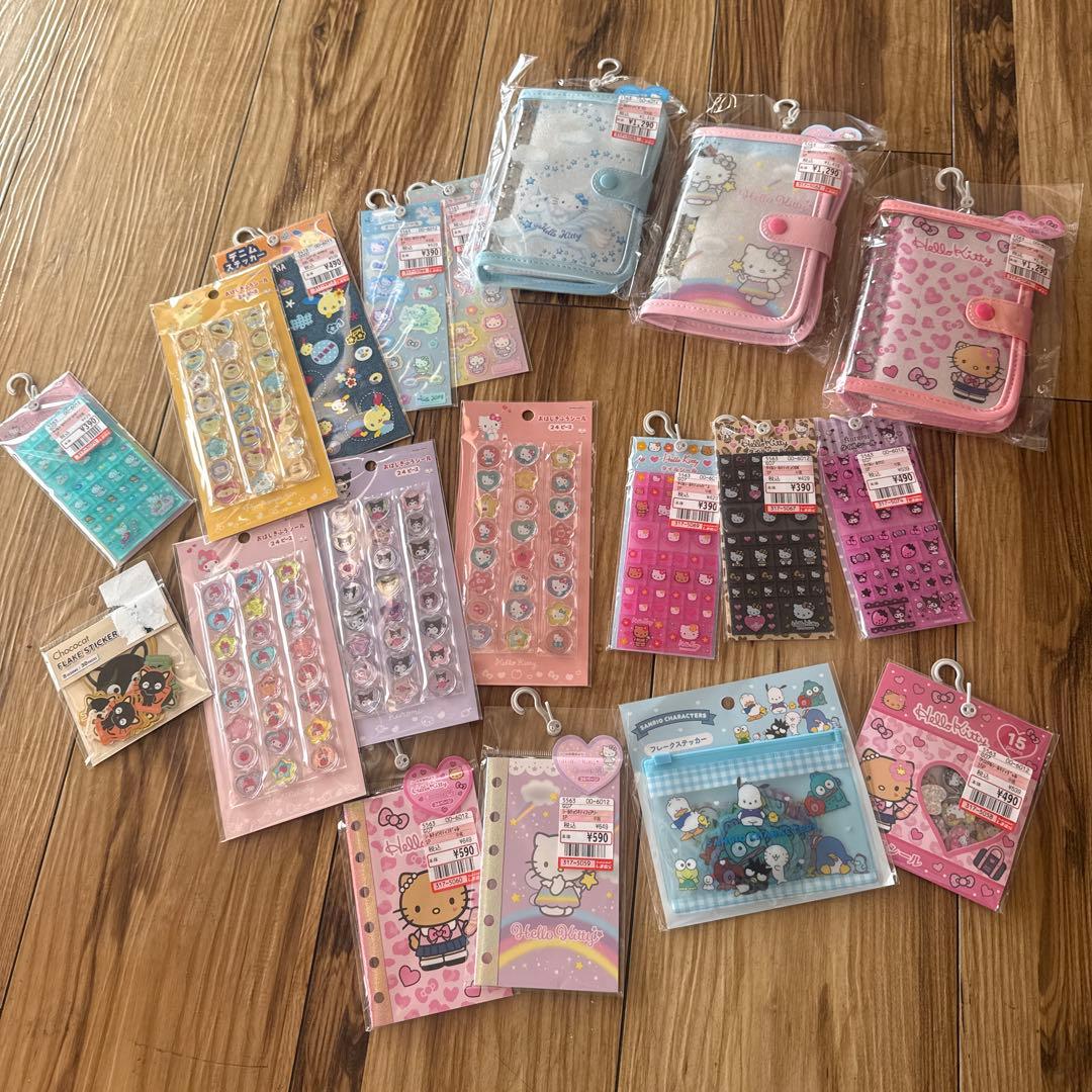 ハローキティ シール・ステッカーセット　シール手帳