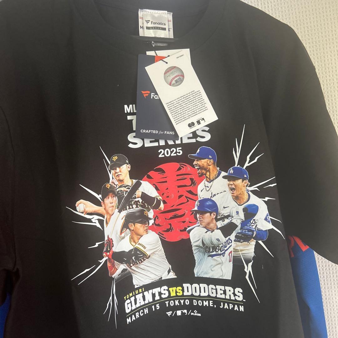 MLB東京シリーズTシャツ【受注生産品】Lサイズ