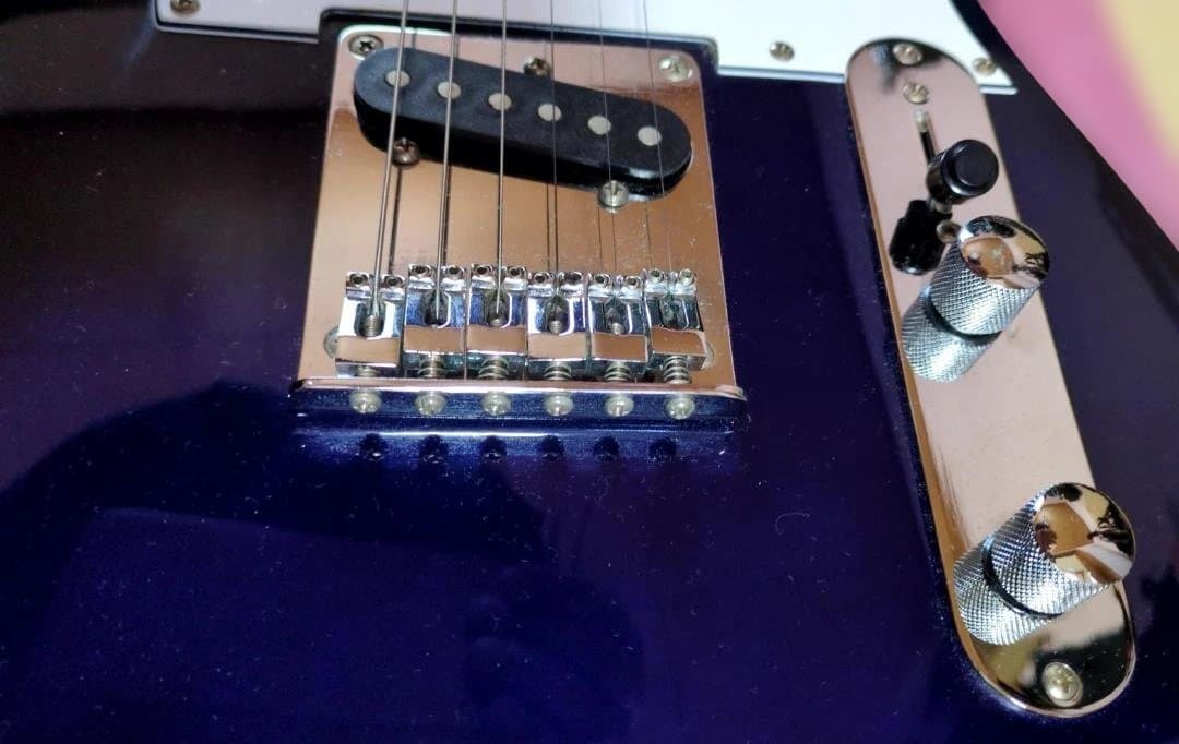 テレキャスター メーカー不明 ペグFender Fenderハードケース付き