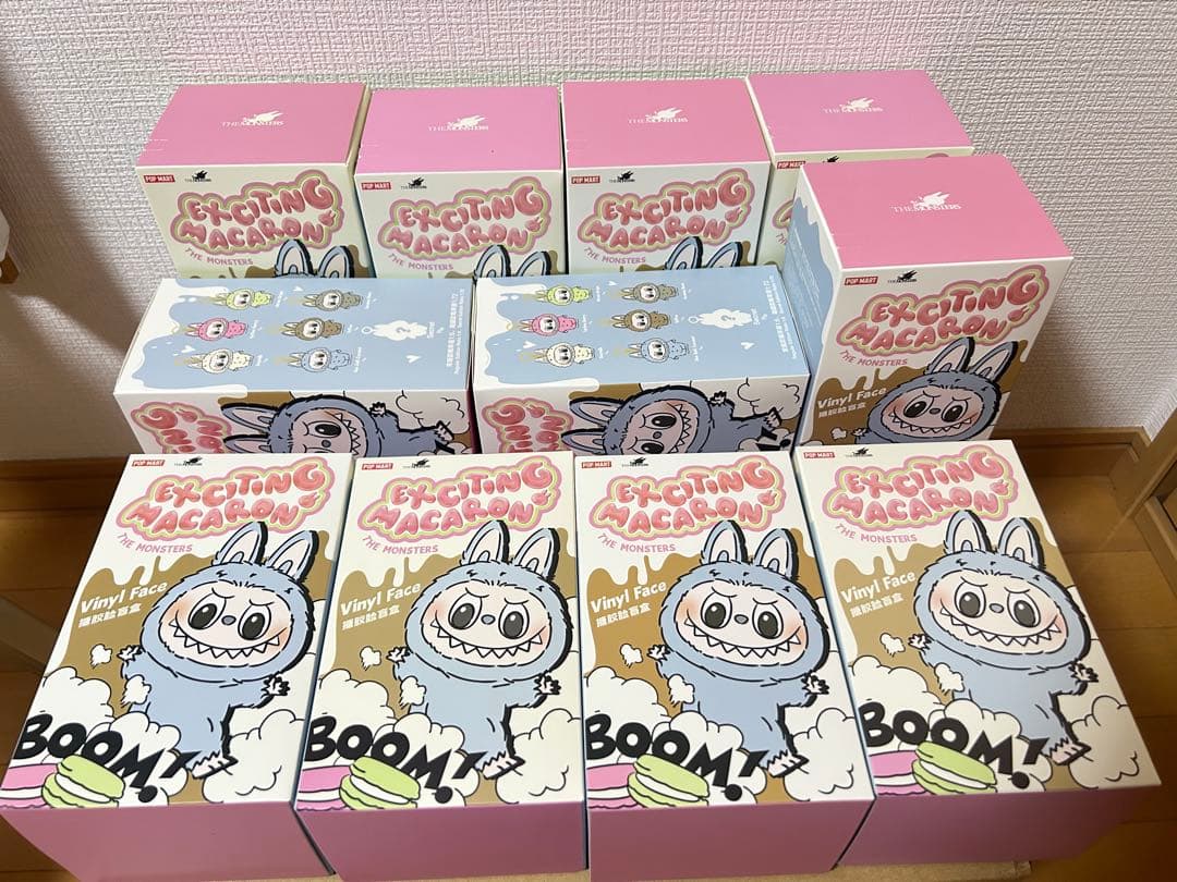 正規品・未開封】ラブブExciting Macaron 11ピース ぬいぐるみ