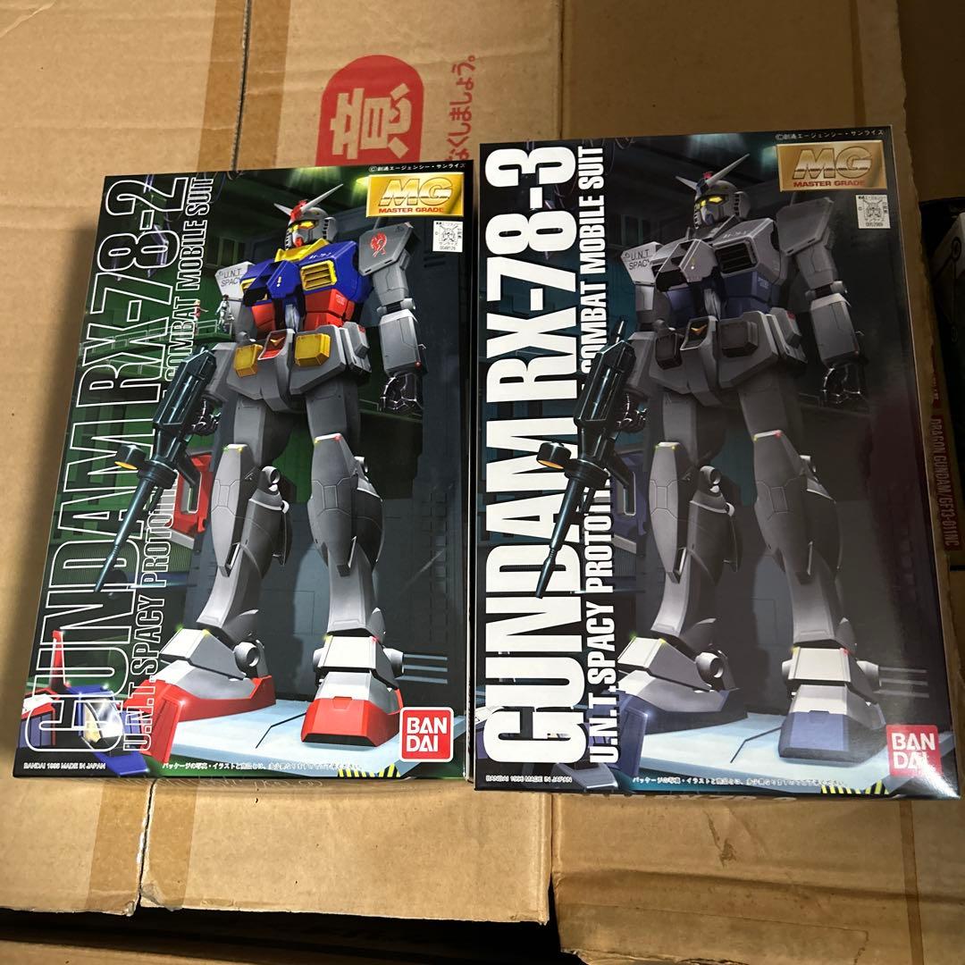 機動戦士ガンダム MG 1/100 ガンダム2号機、G-3ガンダム セット