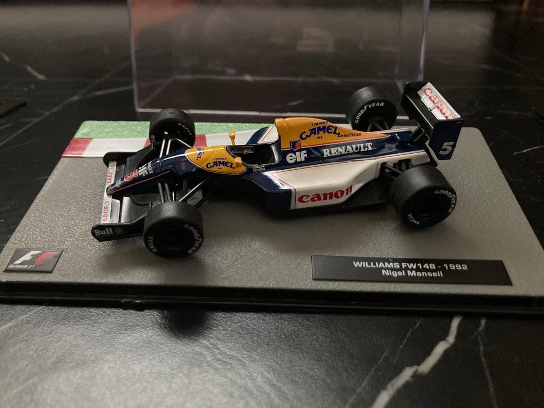 F1マシンコレクション ウィリアムズ　FW14B フランスGP　キャメル仕様