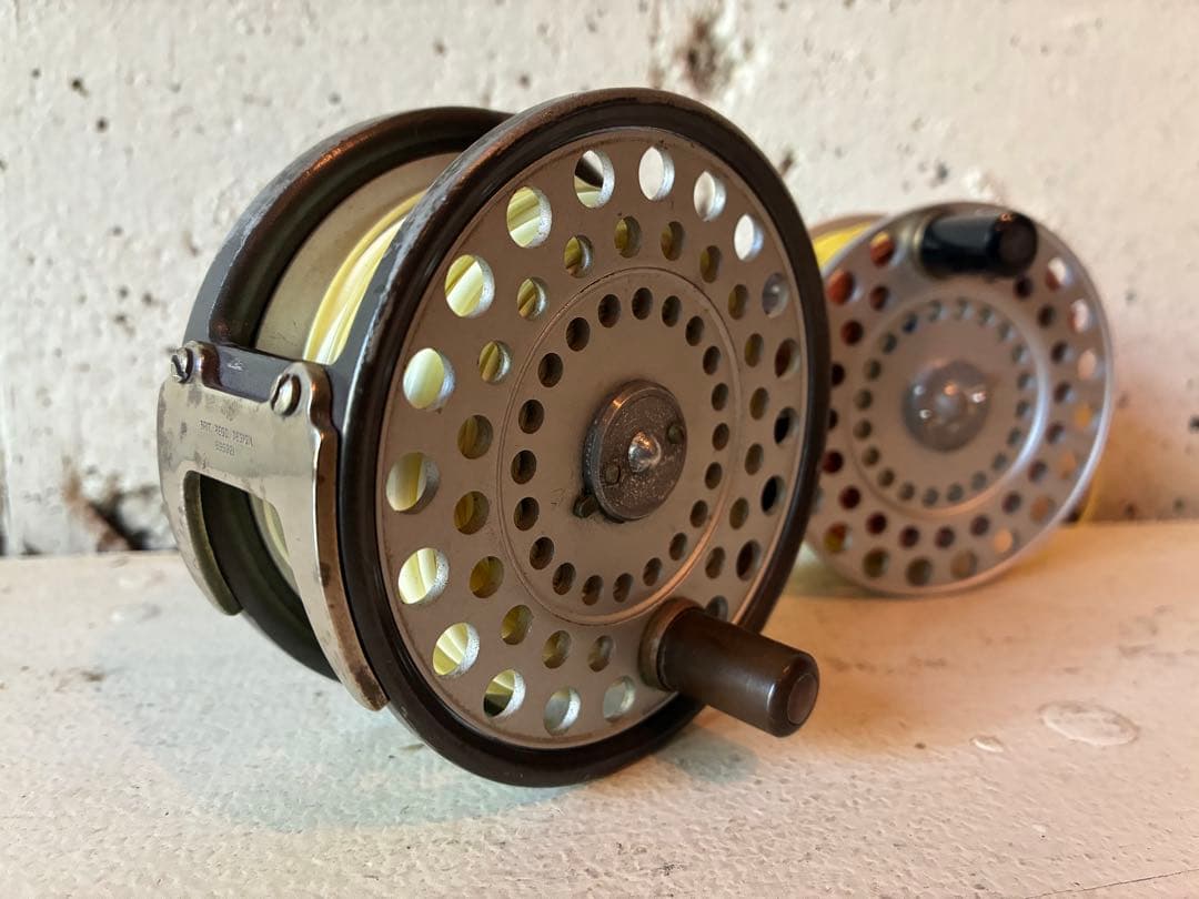 【HARDY】THE HUSKY 3 3/8 ハスキー　スペアスプール　ライン付