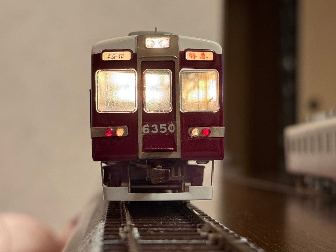 京都模型　阪急6350型 鉄道模型 HOゲージ