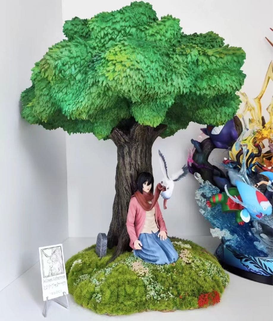 進撃の巨人 ミカサ・アッカーマン ガレージキット ガレキ スタチュー⑨