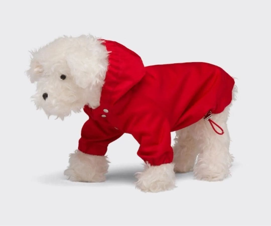 PRADA ペット　Re-Nylon レインコート　ウィンドブレーカー