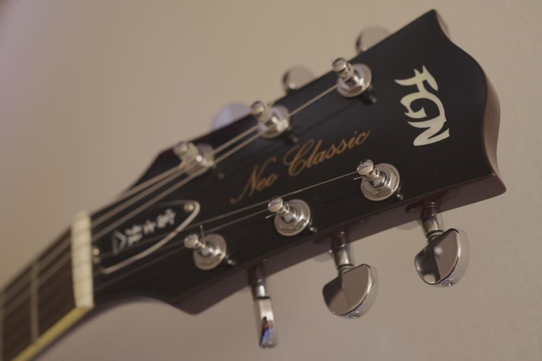 FGN レスポールスタイルギター サンバースト(NCLS-20R)