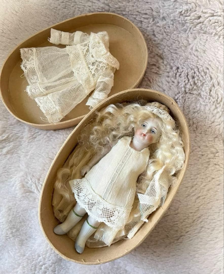 ドイツ　アンティーク　ビスクドール　セット