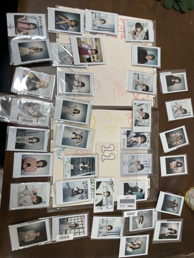 22/7 ナナブンノニジュニ　サイン入り チェキ セット　最終値下げ