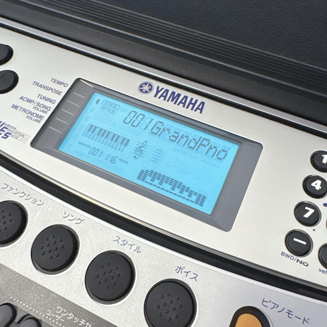 【動作確認済み】 ヤマハ PSR-340 キーボード 譜面台あり YAMAHA