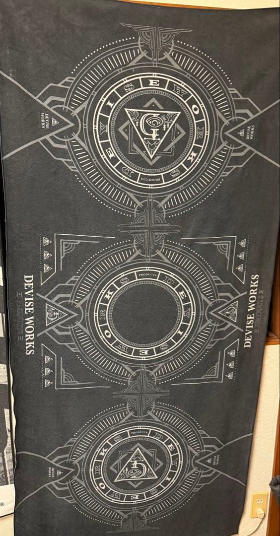 ビックタオル 紋章 DEVISE WORKS 紋章コットカバー