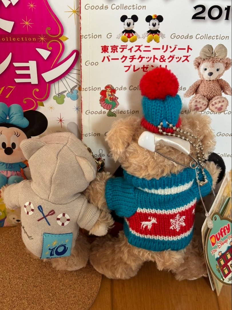 新品TDS限定品　ダッフィー 2点セット　2016クリスマス　2017スウィート
