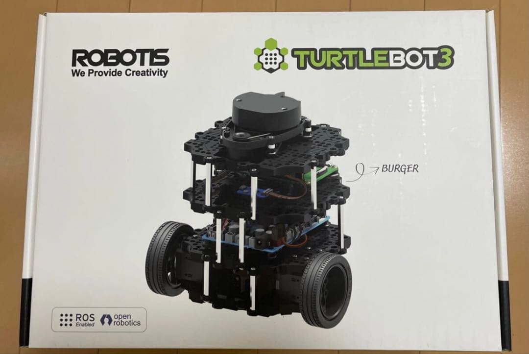 ロボット Turtlebot3 Burger Robotis ROS