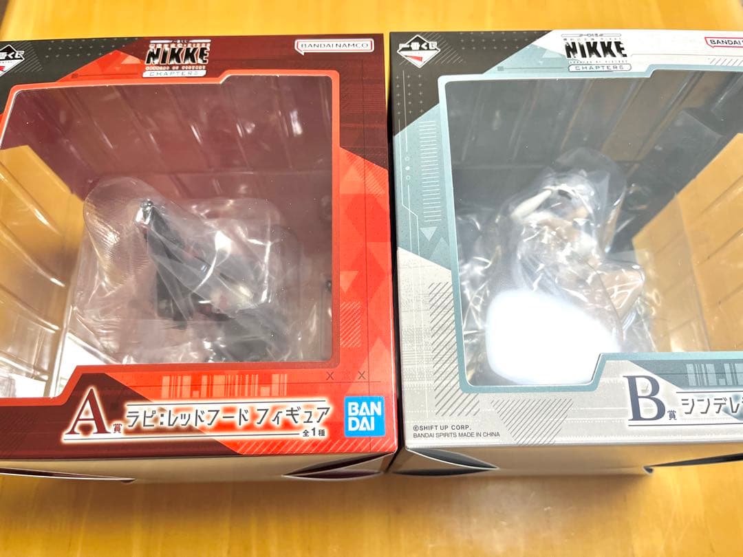 一番くじ 勝利の女神 A賞 ラピレッドフード B賞 シンデレラフィギュア