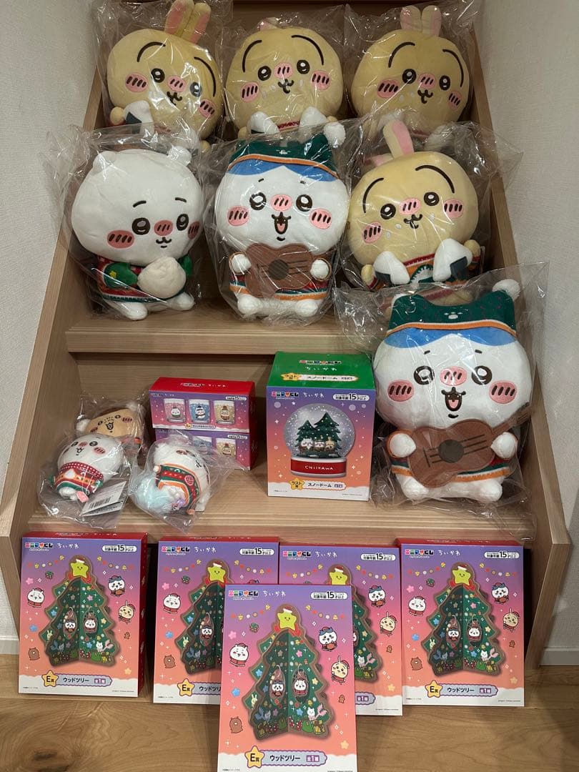 ちいかわ　エニマイクジ　 ぬいぐるみ等18点Set