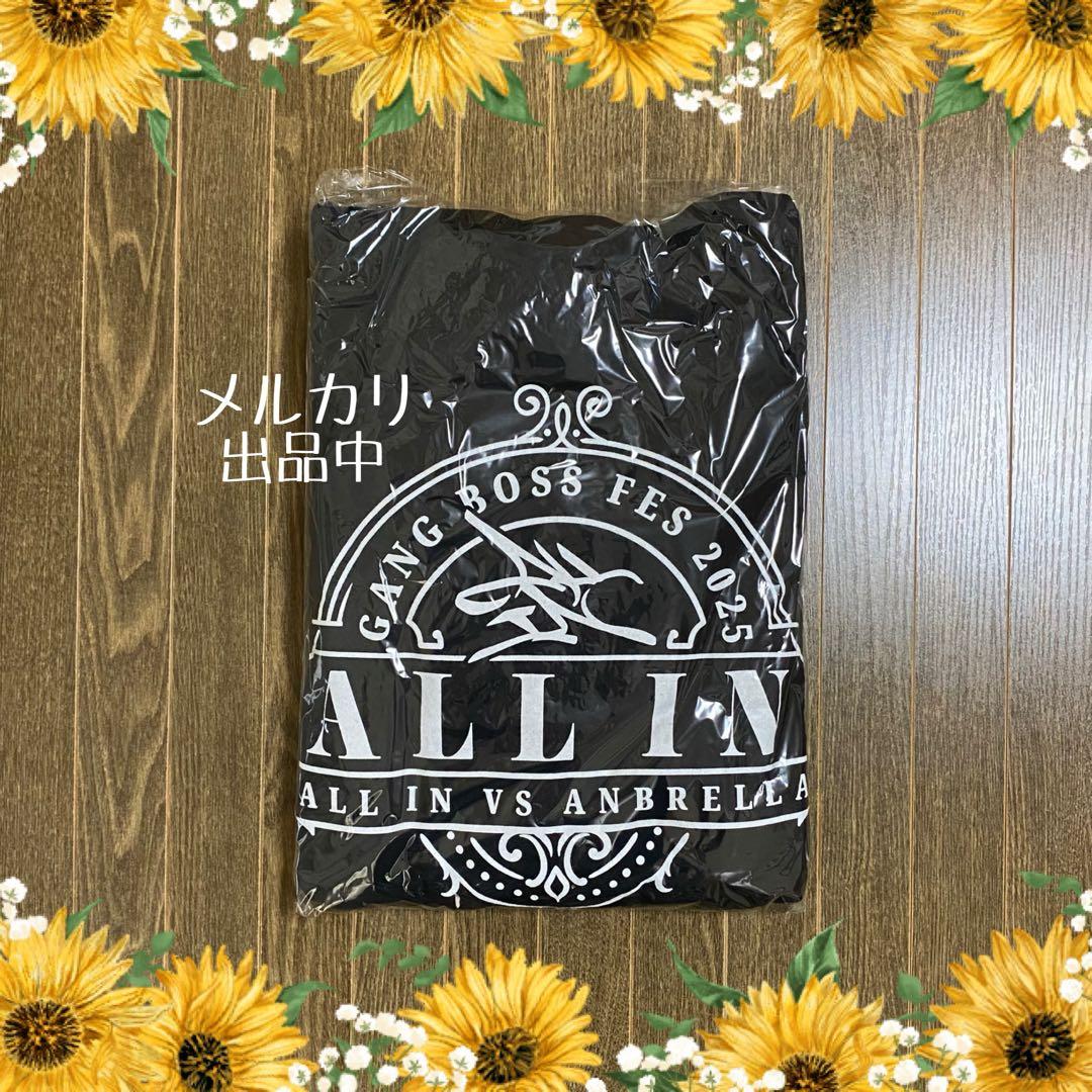 GANG BOSS FES 2025 プルオーバーパーカー ALLIN