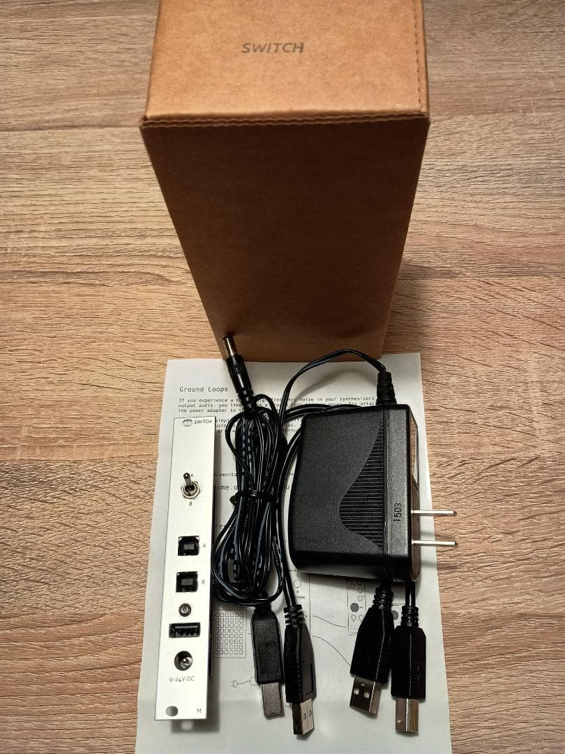 Monome White Whale/Switch モジュラーシンセ