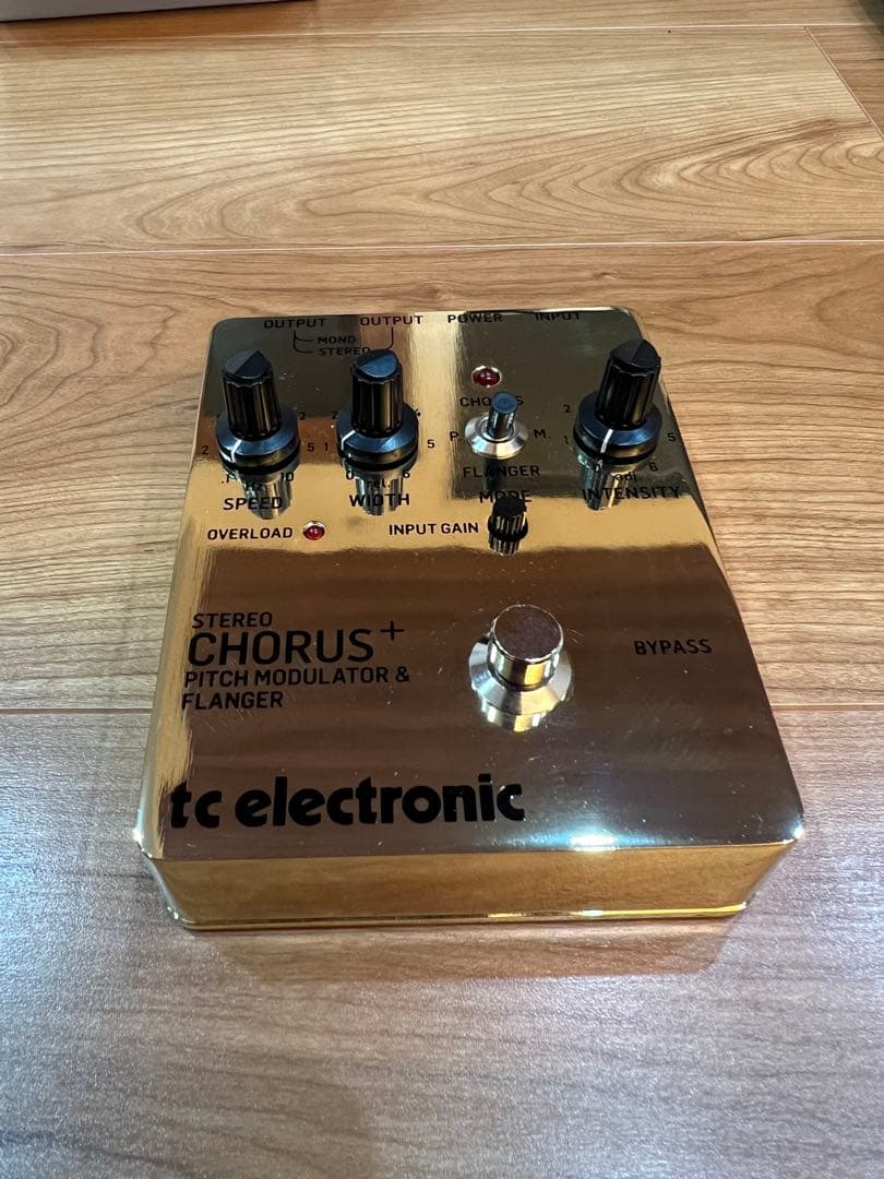 tc electronic SCF GOLD SE コーラスペダル