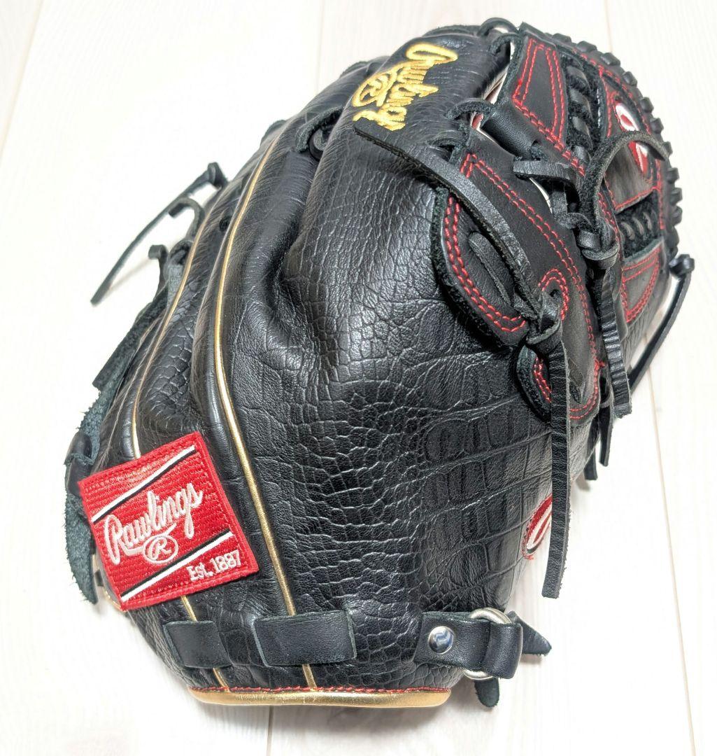 ローリングス　一般軟式用グローブ　クロコ柄