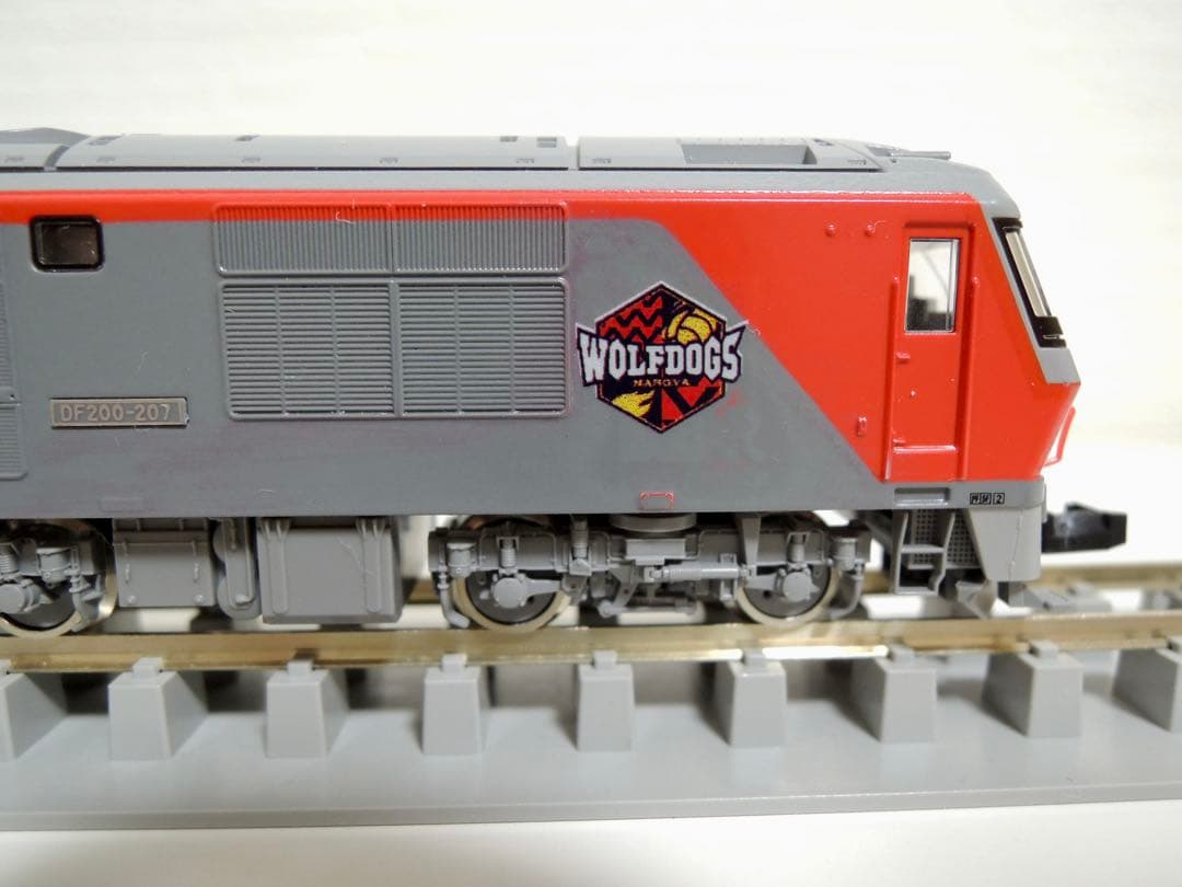 TOMIX JR貨物 DF200 207号機 ウルフドッグス名古屋 ウルド号