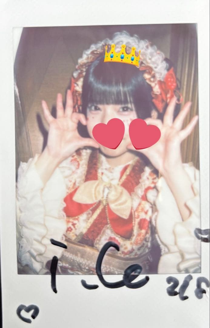 あいす 生誕祭 サインチェキ　生誕祭衣装