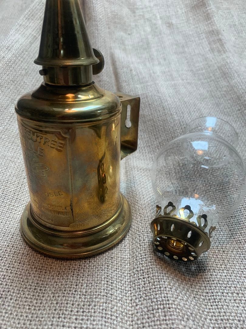 未使用極上品 LAMPE ピジョンランプ オイルランタン 硝子ホヤ