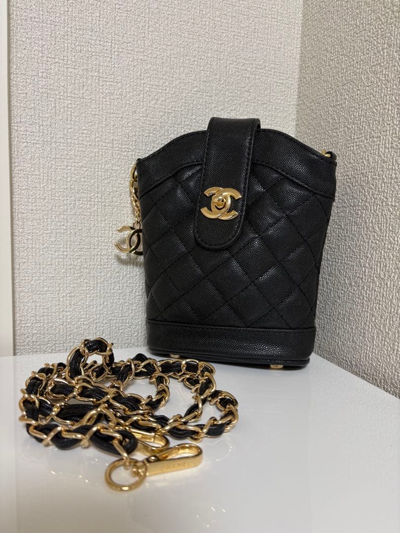 CHANEL ノベルティ　ショルダーバッグ　実物撮影