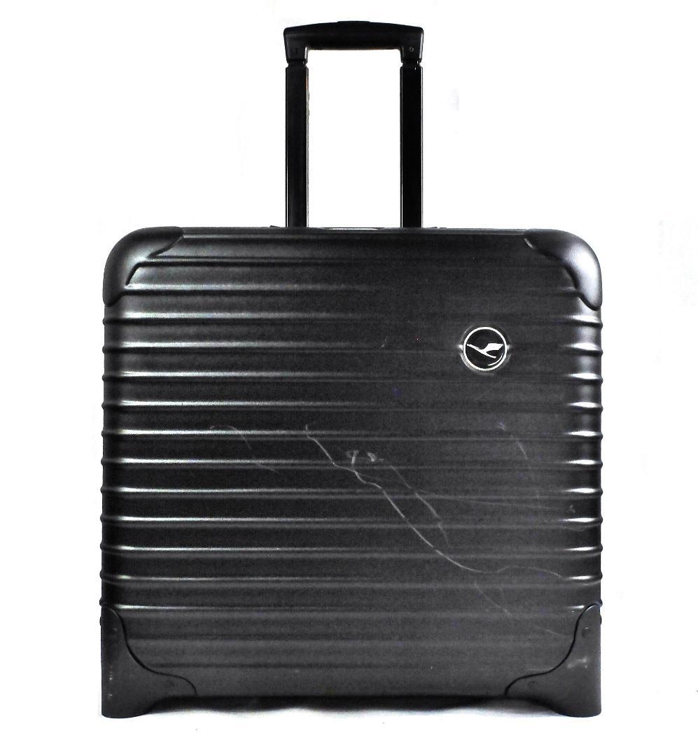 リモワ ルフトハンザ『Air Light』2輪ビジネストロリー BK【訳有美品】