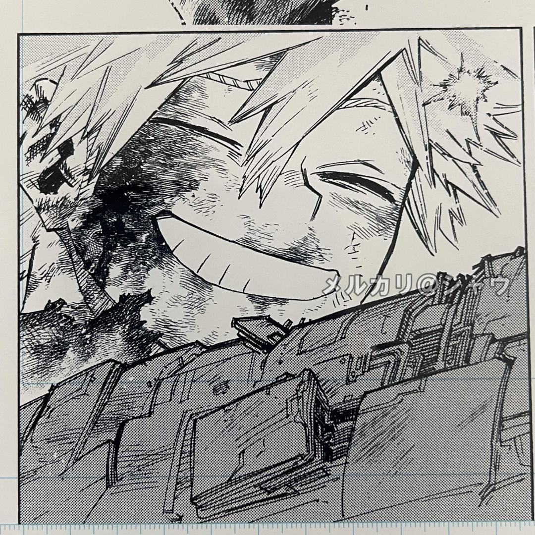 僕のヒーローアカデミア 原稿風アクリルアート ３種セット 爆豪勝己