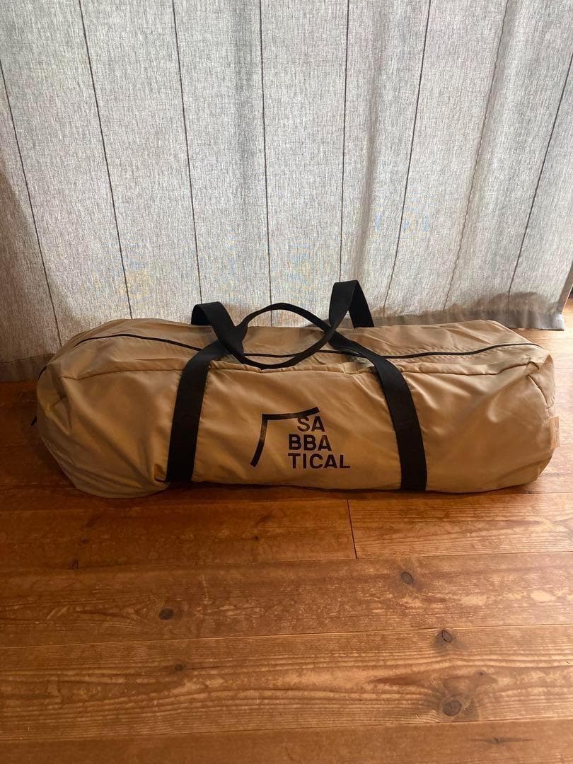 サバティカル タープ マリポサL TC スクエア型 キャンプ ライトベージュ