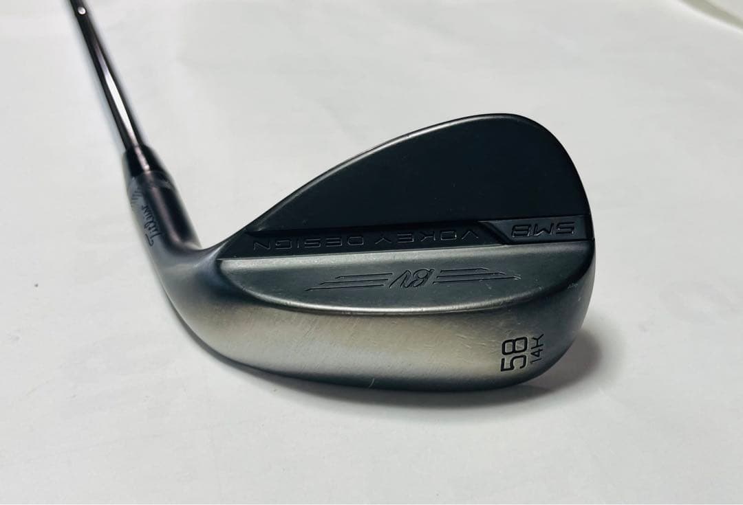 【美品】　タイトリスト　ボーケイウエッジ58度　14K ジェットブラック