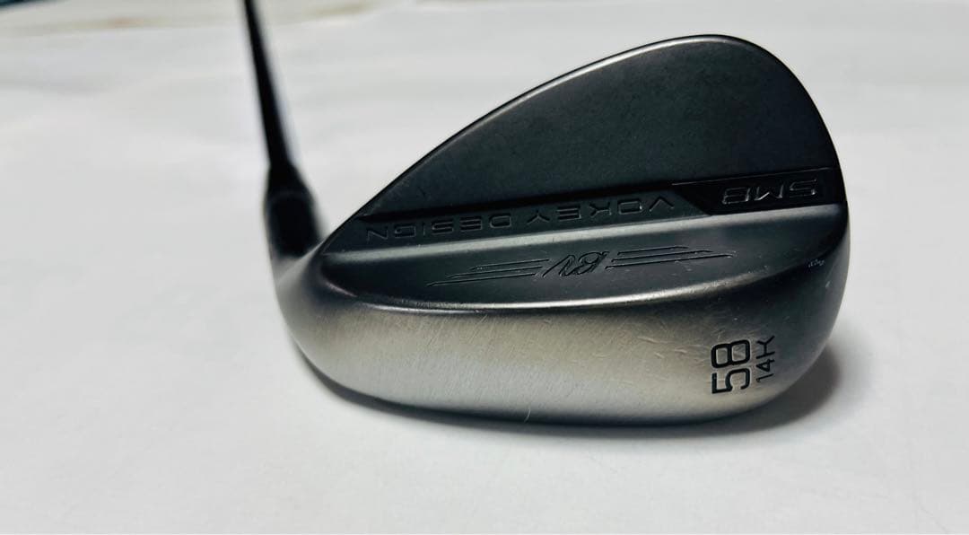 【美品】　タイトリスト　ボーケイウエッジ58度　14K ジェットブラック