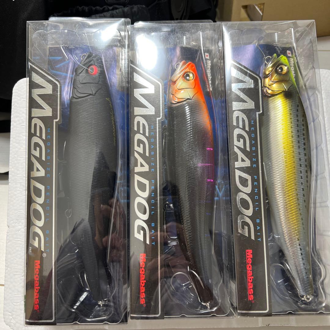 や*ん様 未使用品 Megabass メガバス MEGADOG 220 3個