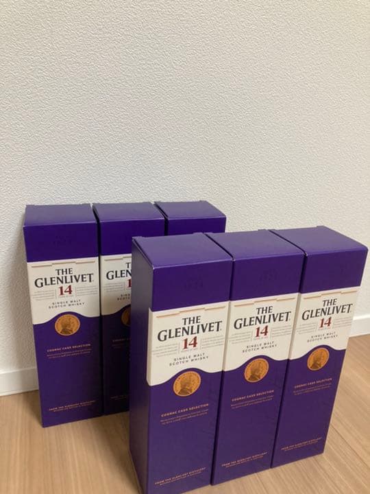 グレンリベットコニャックカスク14年　6本