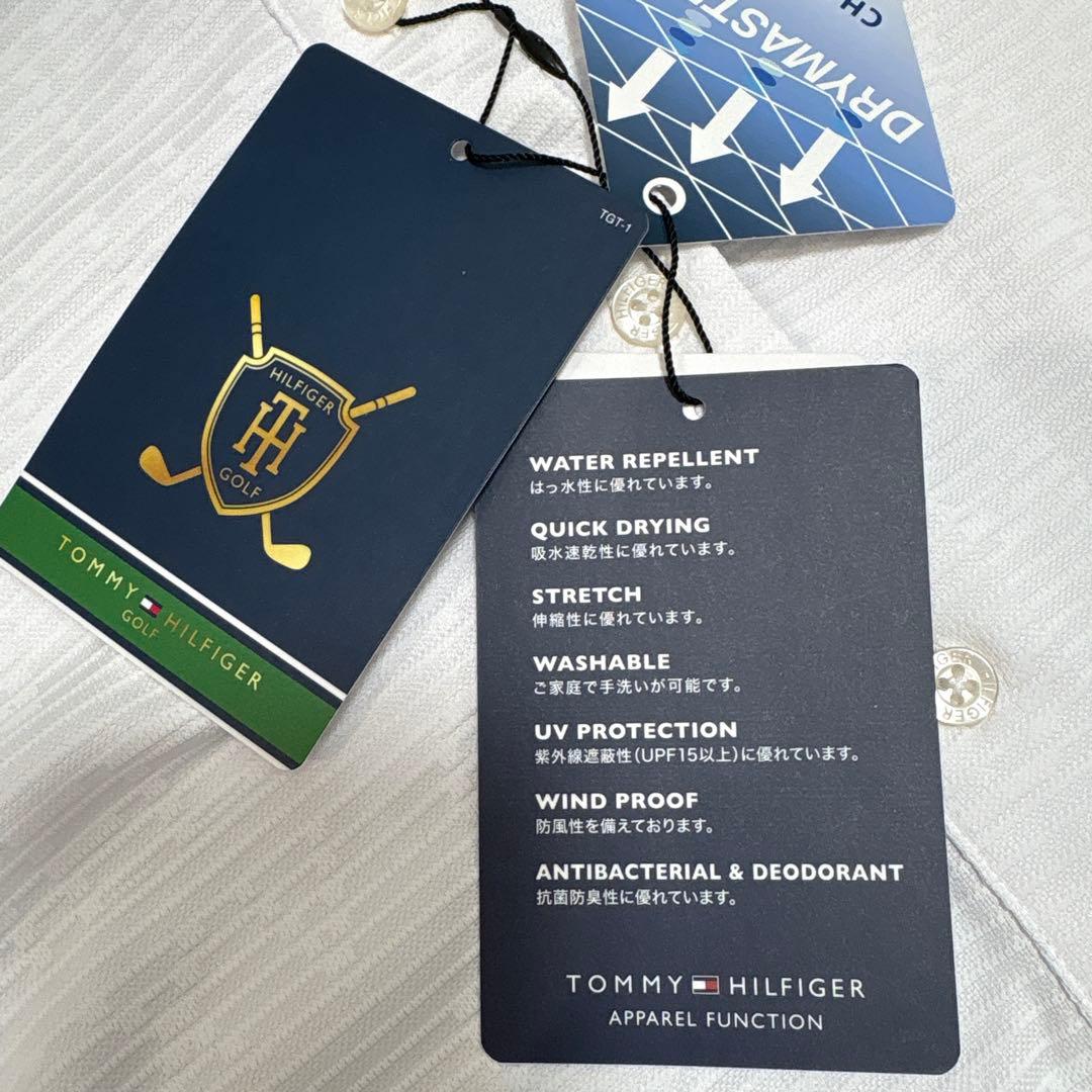 新品　トミーヒルフィガーゴルフ　ワンピース　ホワイト　ネイビー　Sサイズ