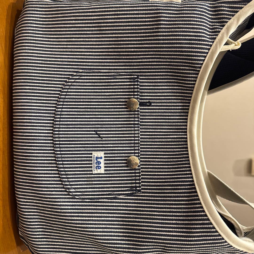 Lee ストライプキャリーバッグ