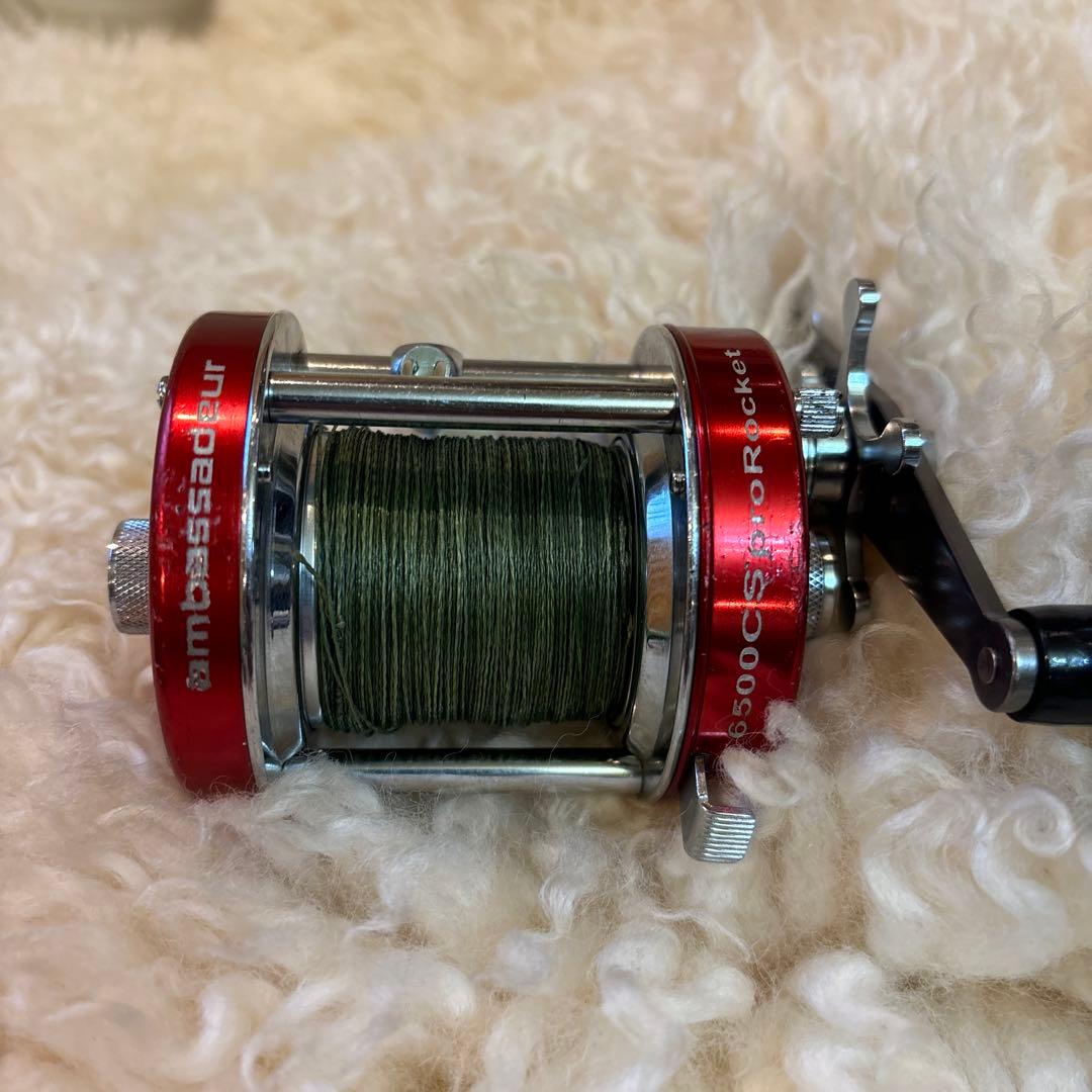 アブアンバサダー6500CS ProRocket レッド