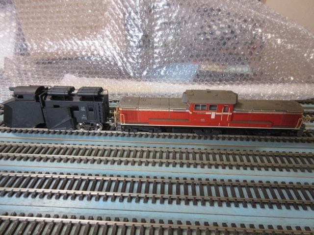 除雪列車２両セット（キ100・DD51) HOゲージ (金属＆プラ製）