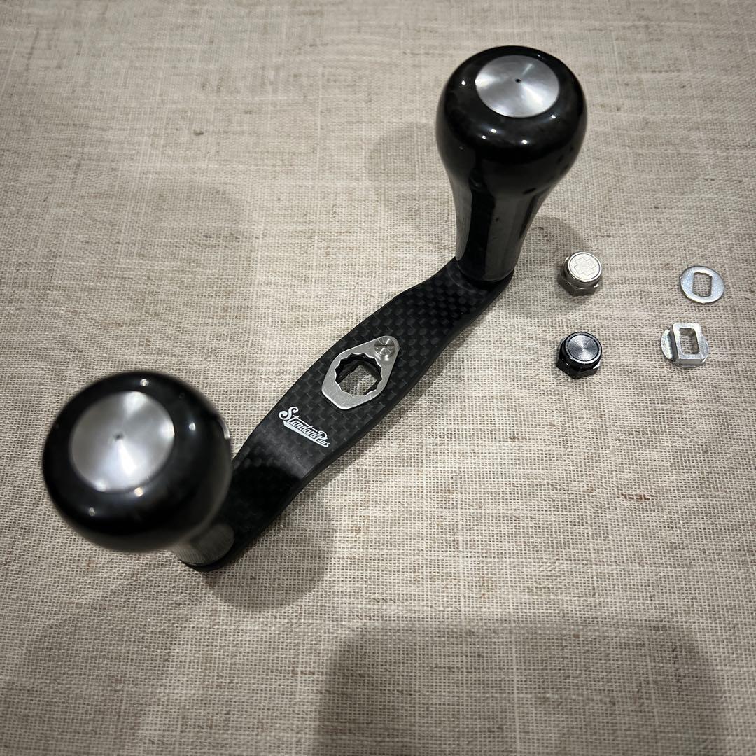 スタジオコンポジットハンドル96mm R29XL カーボン ラバーコーティング⑩