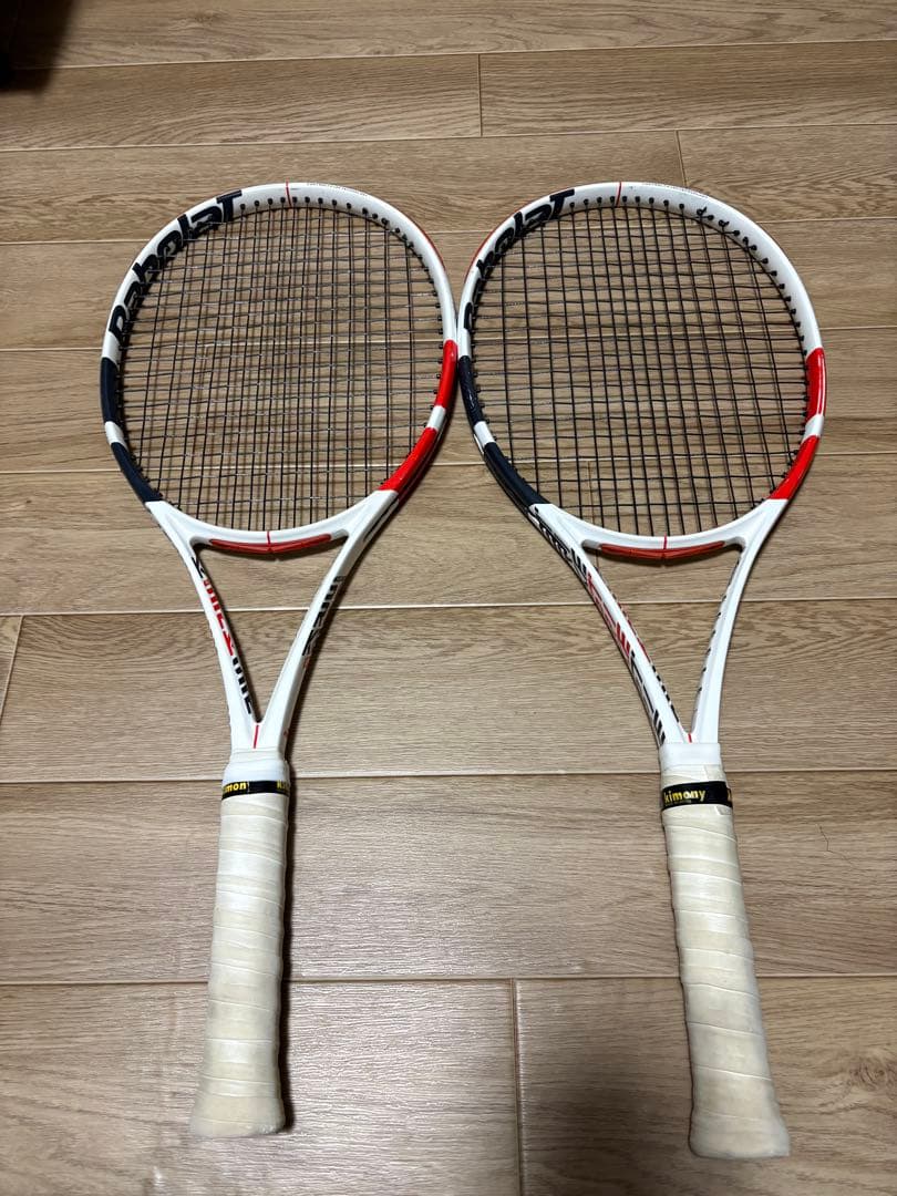 babolatピュアストライク100P 2本セット