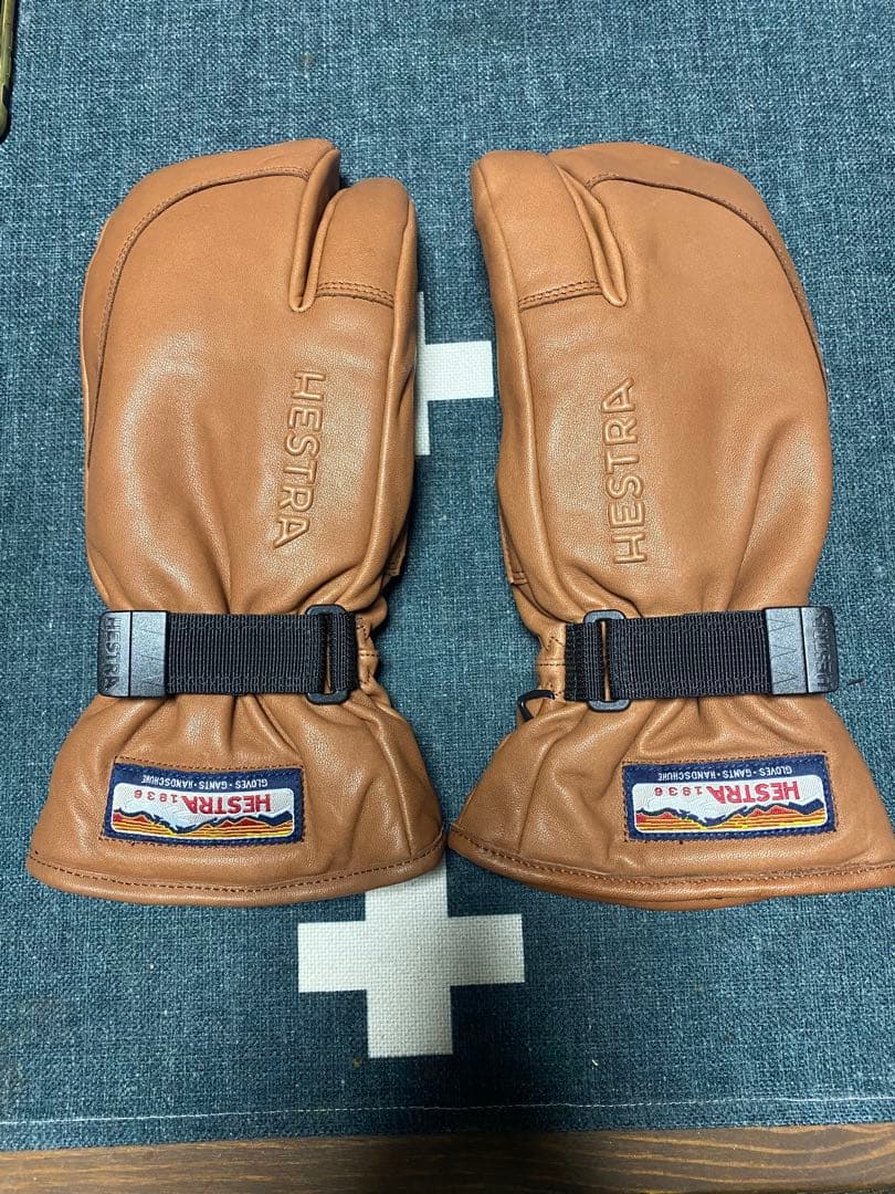 スキー・スノーボードアクセサリー HESTRA 3-Finger Full Leather GORE-TEX 8