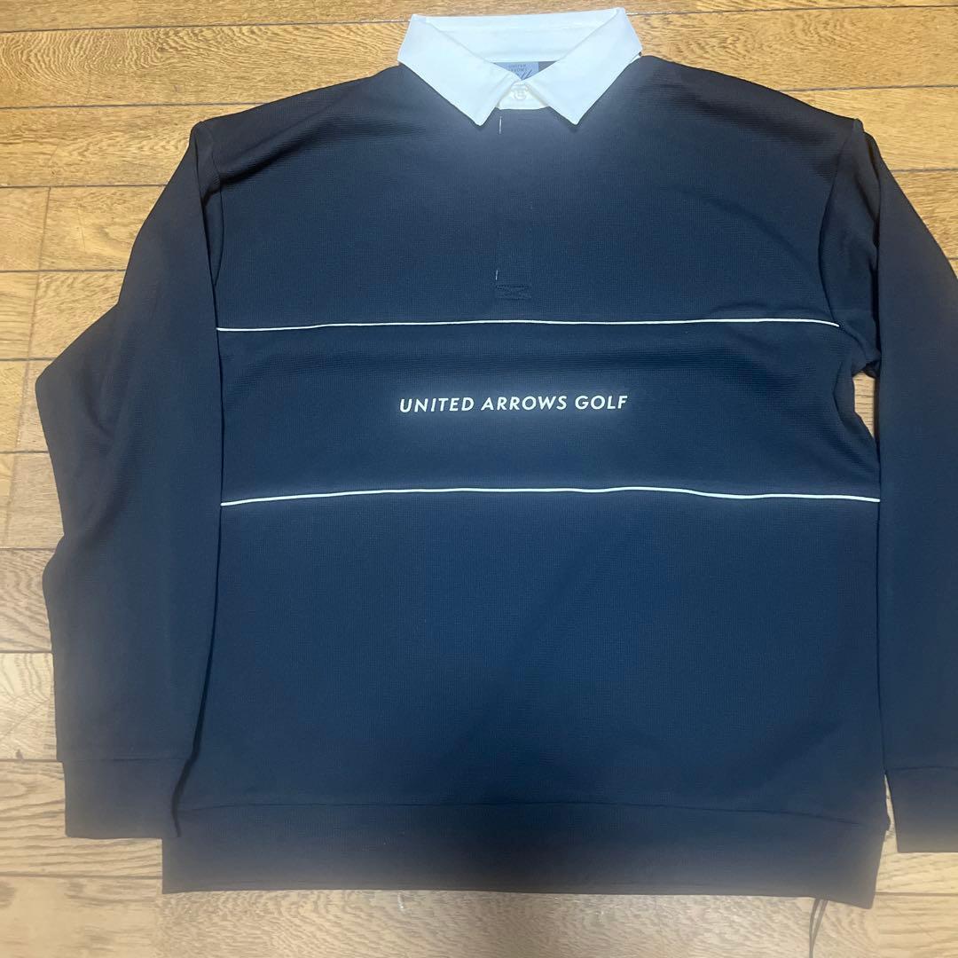 UNITED ARROWS GOLF ブラックシャツ M