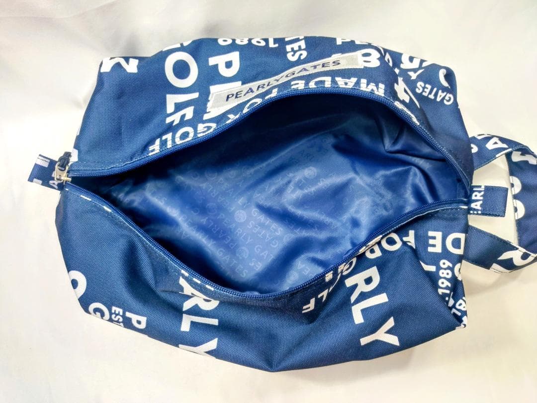 PEARLY GATES ゴルフシューズケース ネイビー