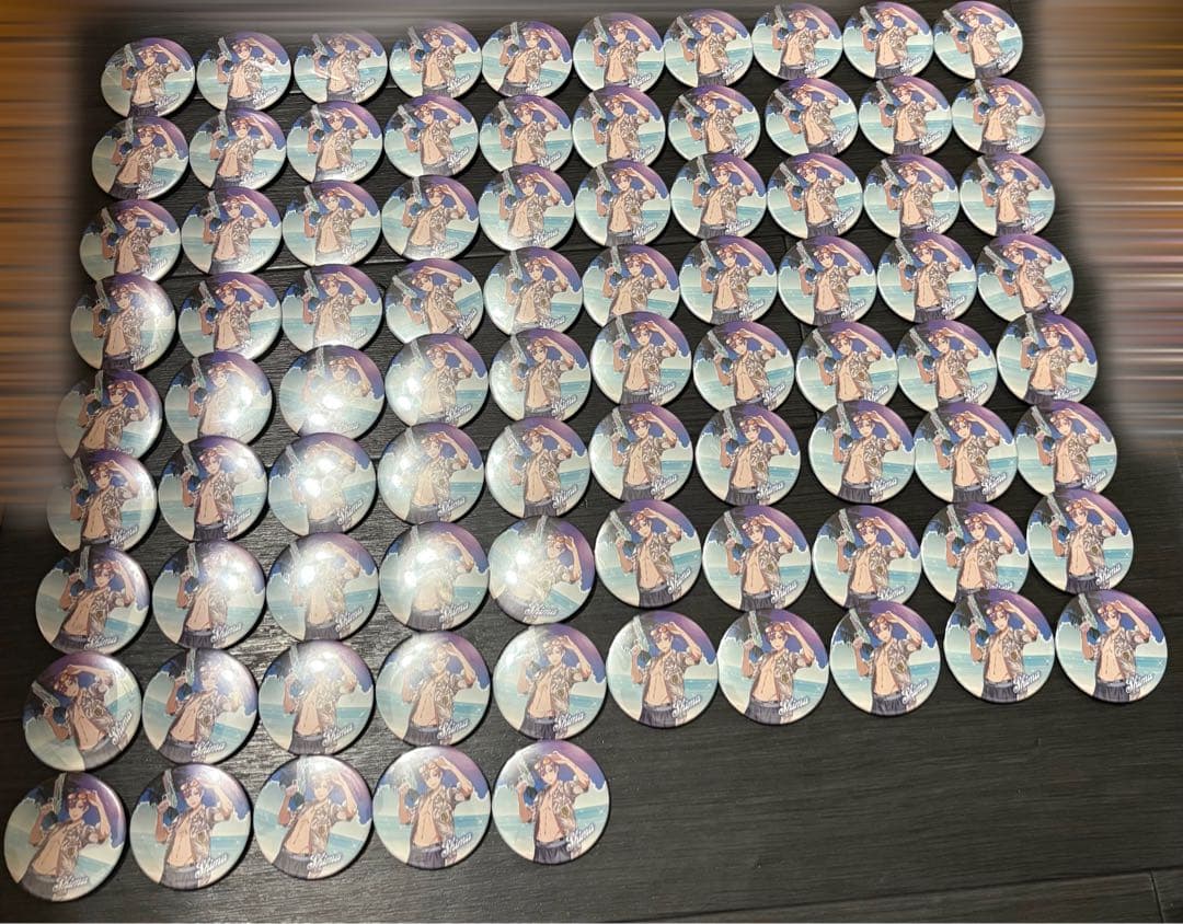 浦島坂田船　志麻　缶バッジ