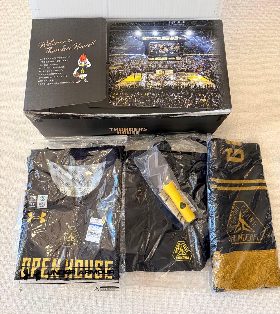 群馬クレインサンダース　ファンクラブ特典4点セット ユニフォーム