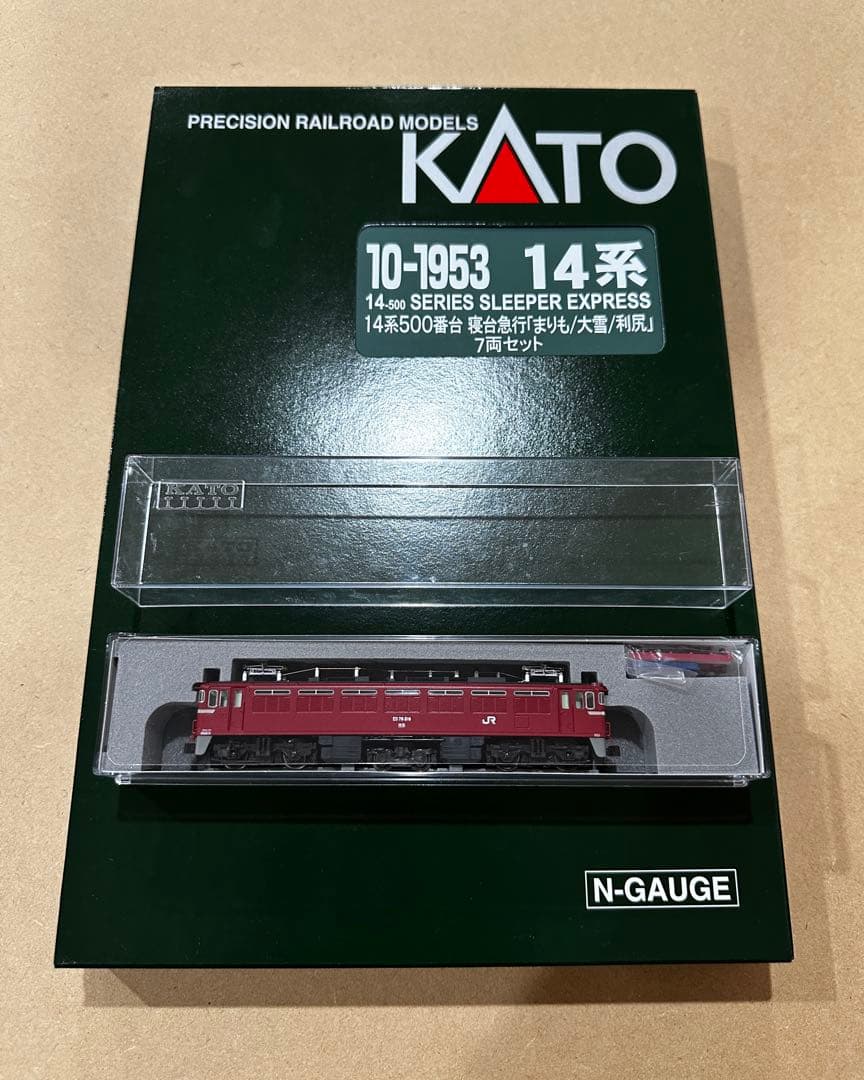C*K様 KATO 14系まりも10-1953 ED76 500JR仕様3071