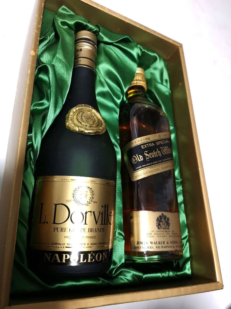 ブランデー I. Dorville & Johnnie Walker Black Label