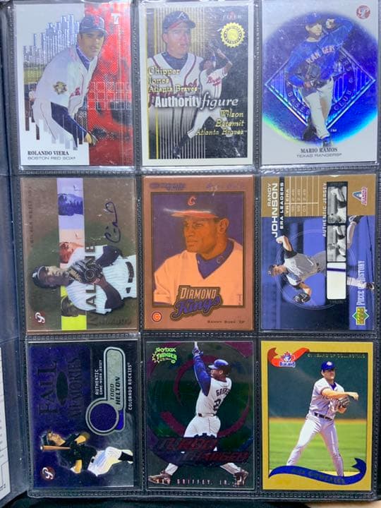 海外野球カード　シリアルカード、ジャージカード、直筆サイン