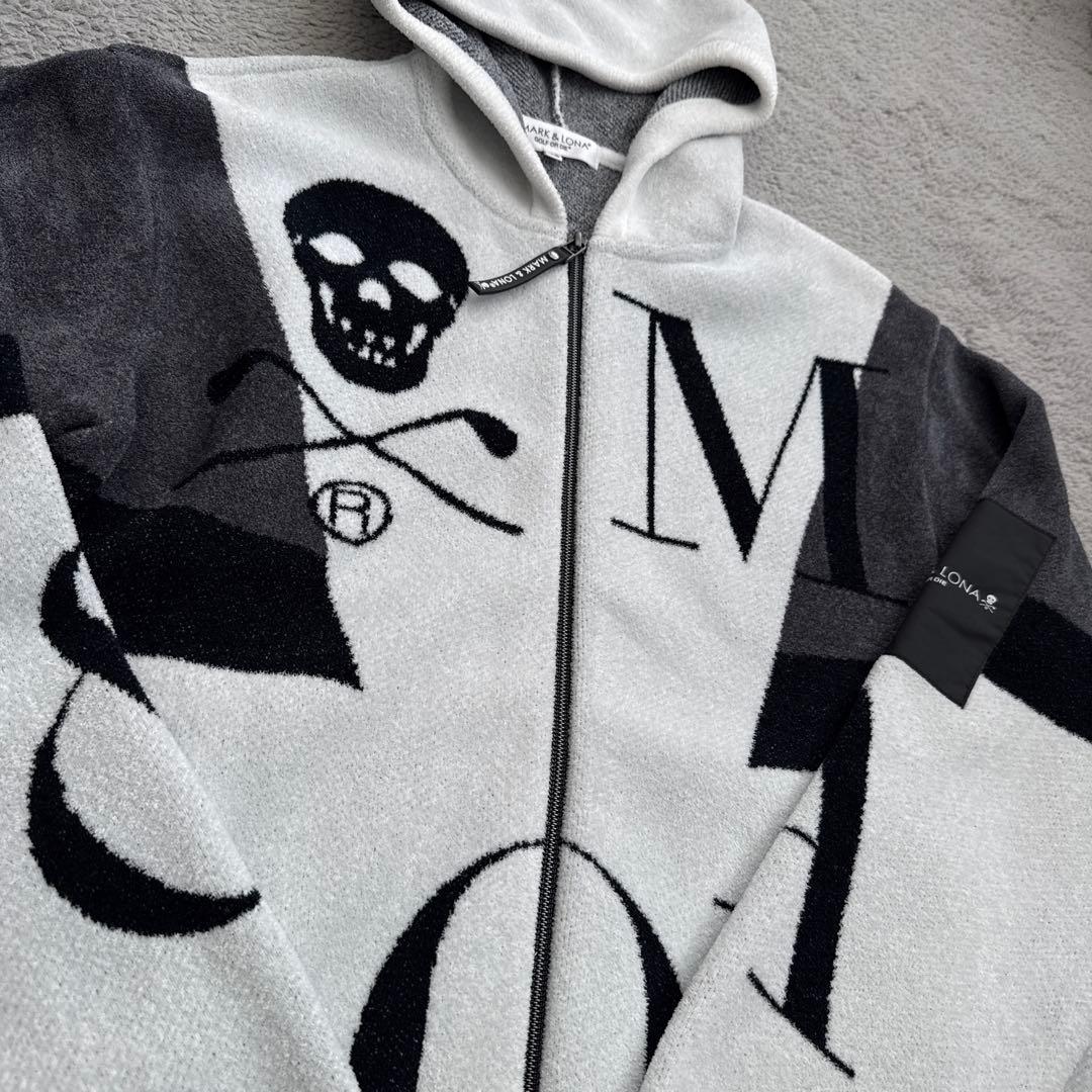 入手困難 マークアンドロナ パーカー ジップアップ